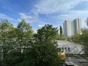 Ausblick Balkon