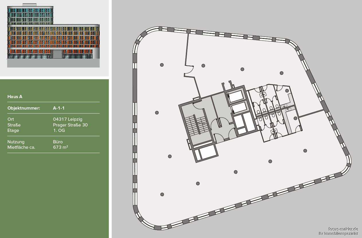 Haus A - 1.OG ca. 673 m²