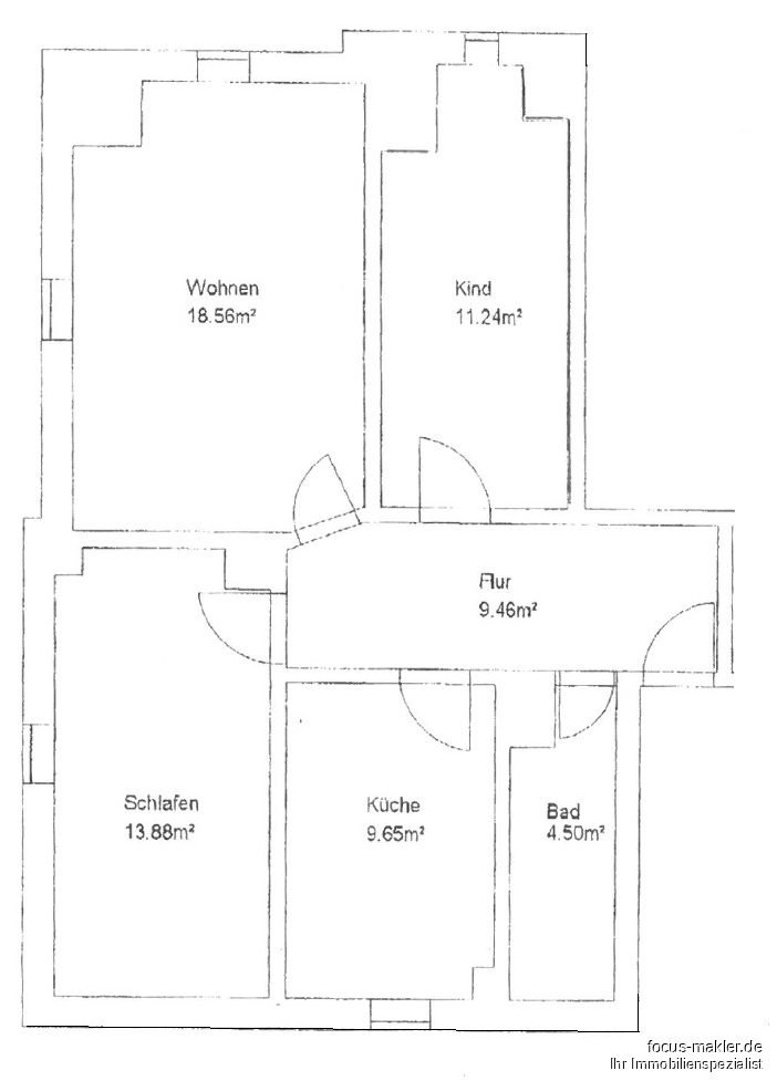 Dachgeschoß links