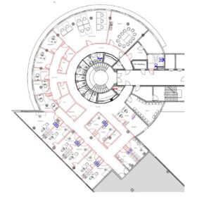 Haus 3 - 3. OG Rundturm 614qm