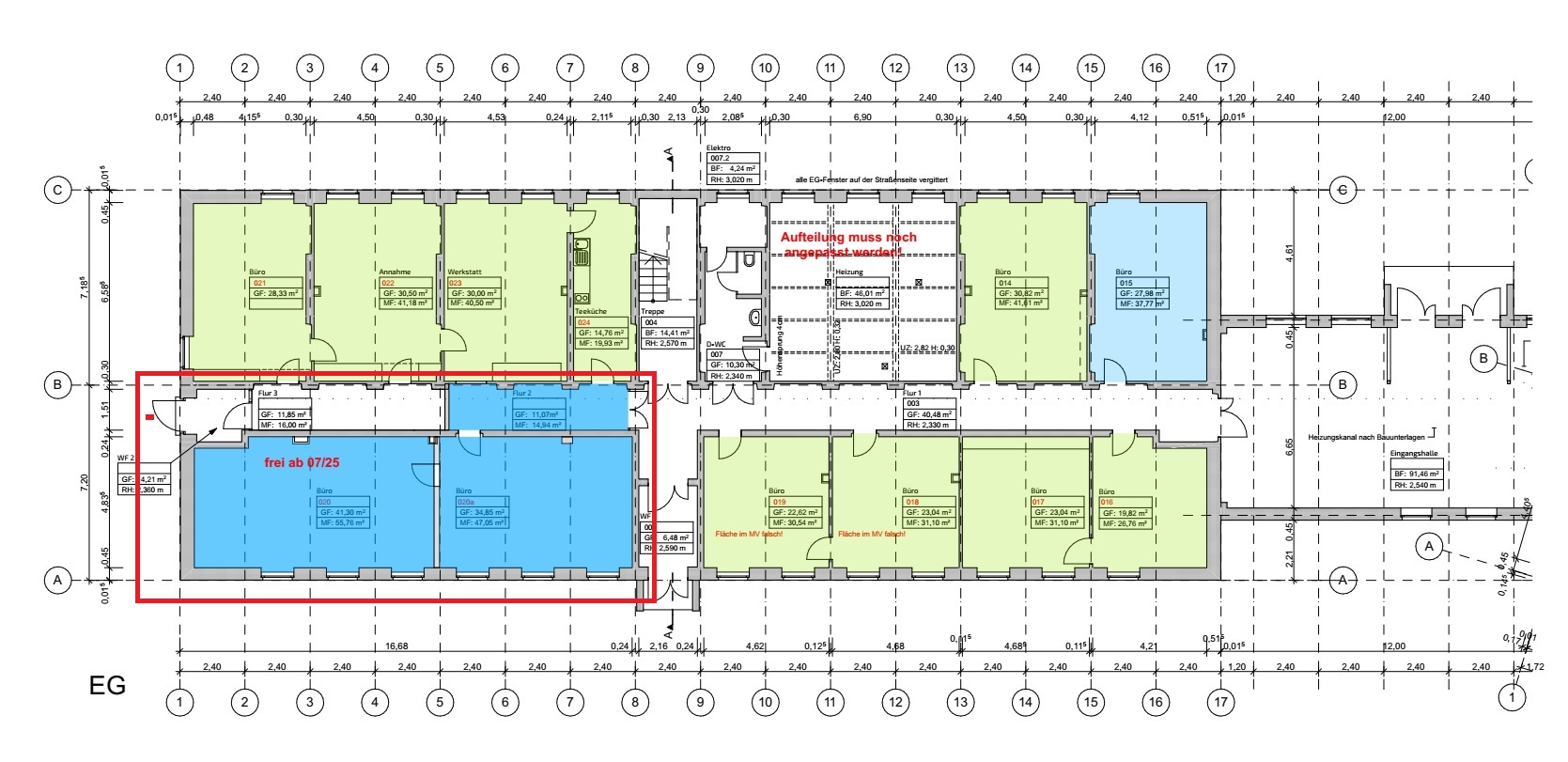 Bürofläche 115,77qm Bürofläche 115,77qm