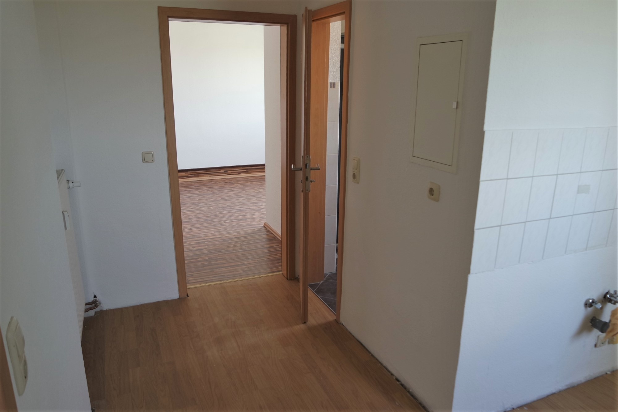 Blick Kochen zum Flur