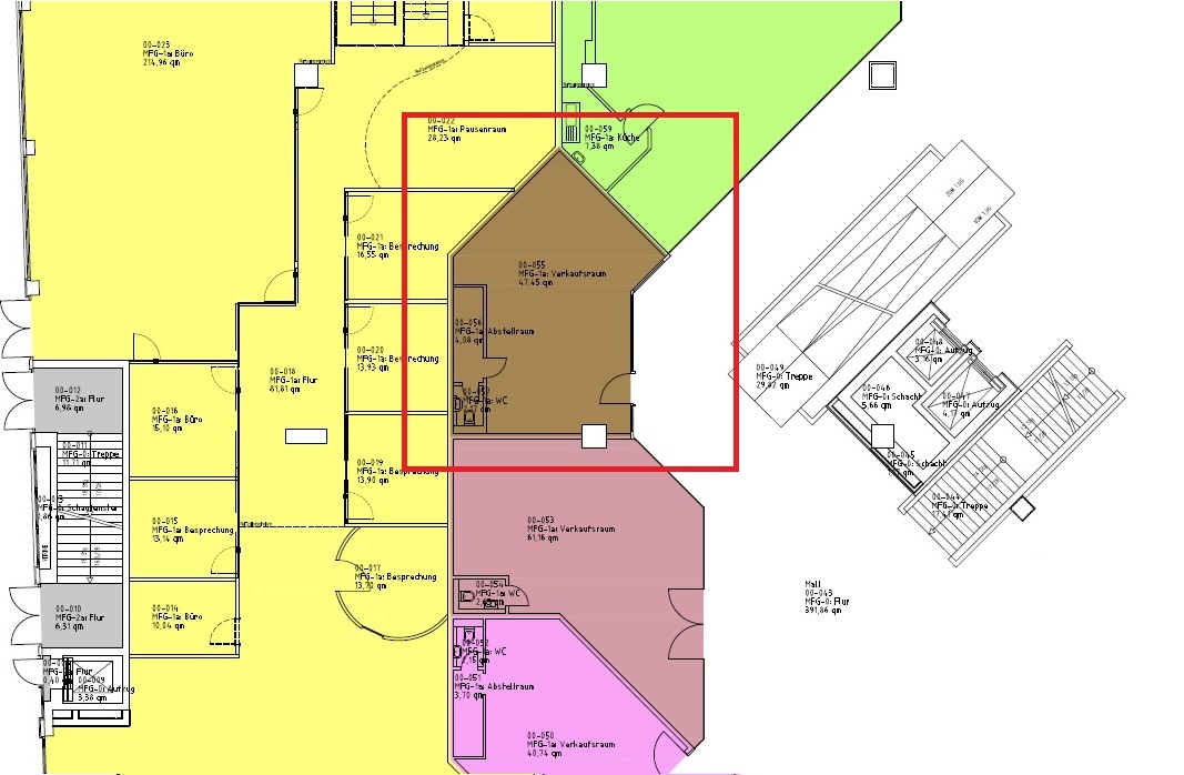 Ladenfläche EG_54 qm Ladenfläche EG_54 qm