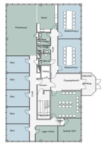 Grundrissbeispiel EG bei Globalmieter