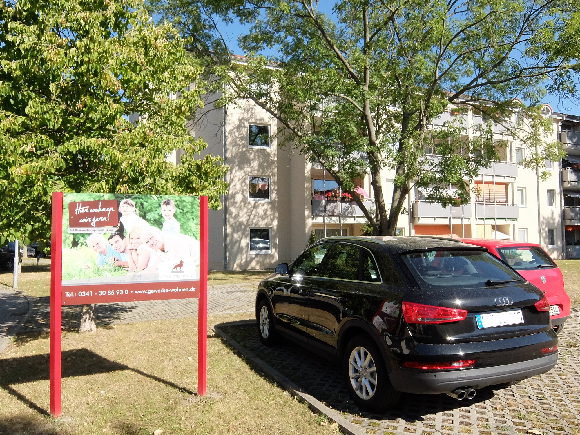 Außenanlage.Parkflächen