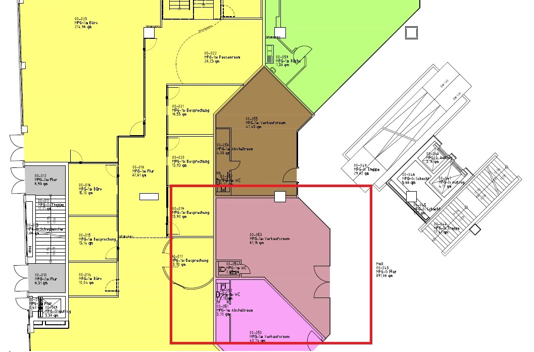 Ladenfläche EG 64qm Ladenfläche EG 64qm