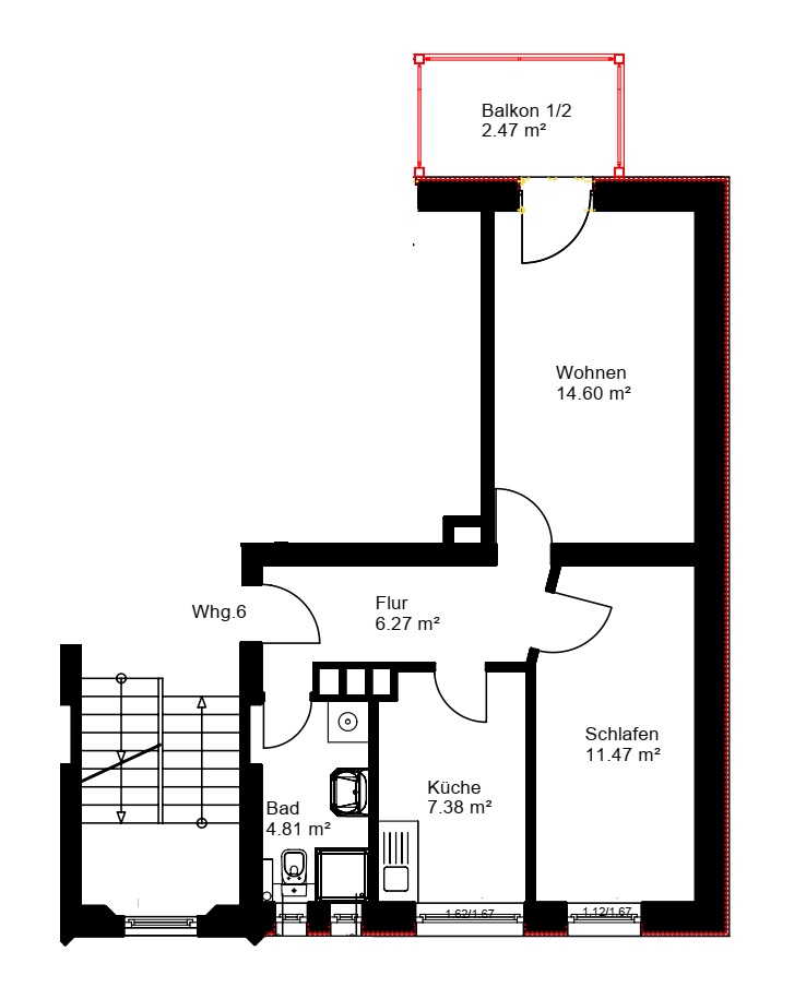 1.OG rechts 1.OG rechts
