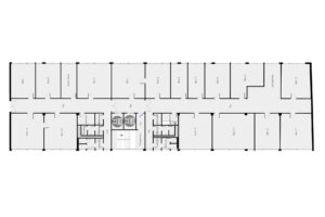 Berliner Straße 13, 4.OG Grundriss - ohne Maße