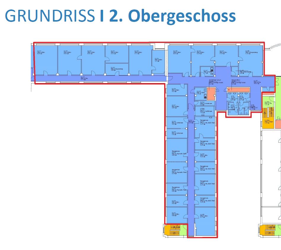 2. OG ca. 980 qm 2. OG ca. 980 qm