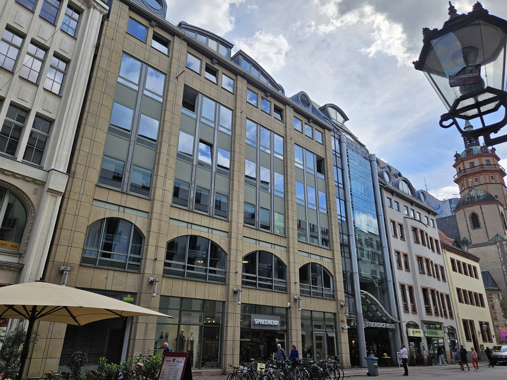 Ansicht Strohsackpassage