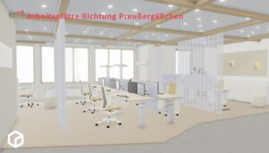 Arbeitsplätze Richtung Preußergäßchen