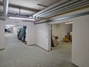 Zugang mit Hauptflur