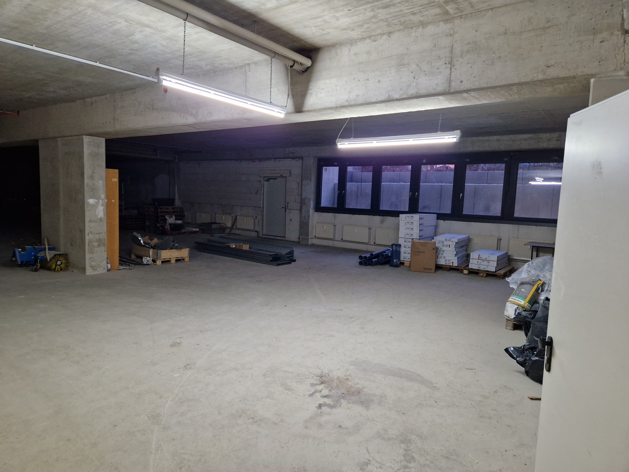 Lager mit Fensterbereich