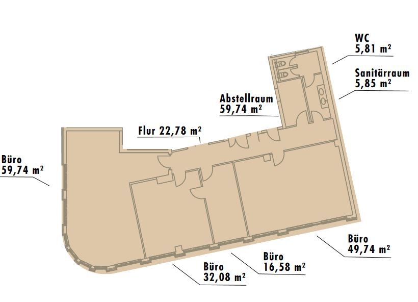Brühl 67 3. OG 224 qm