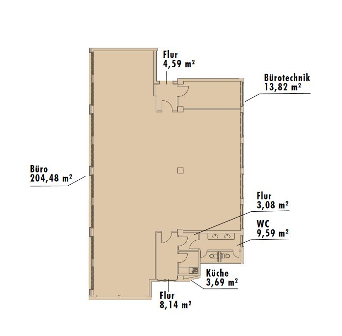Brühl 67 5. OG 278 qm