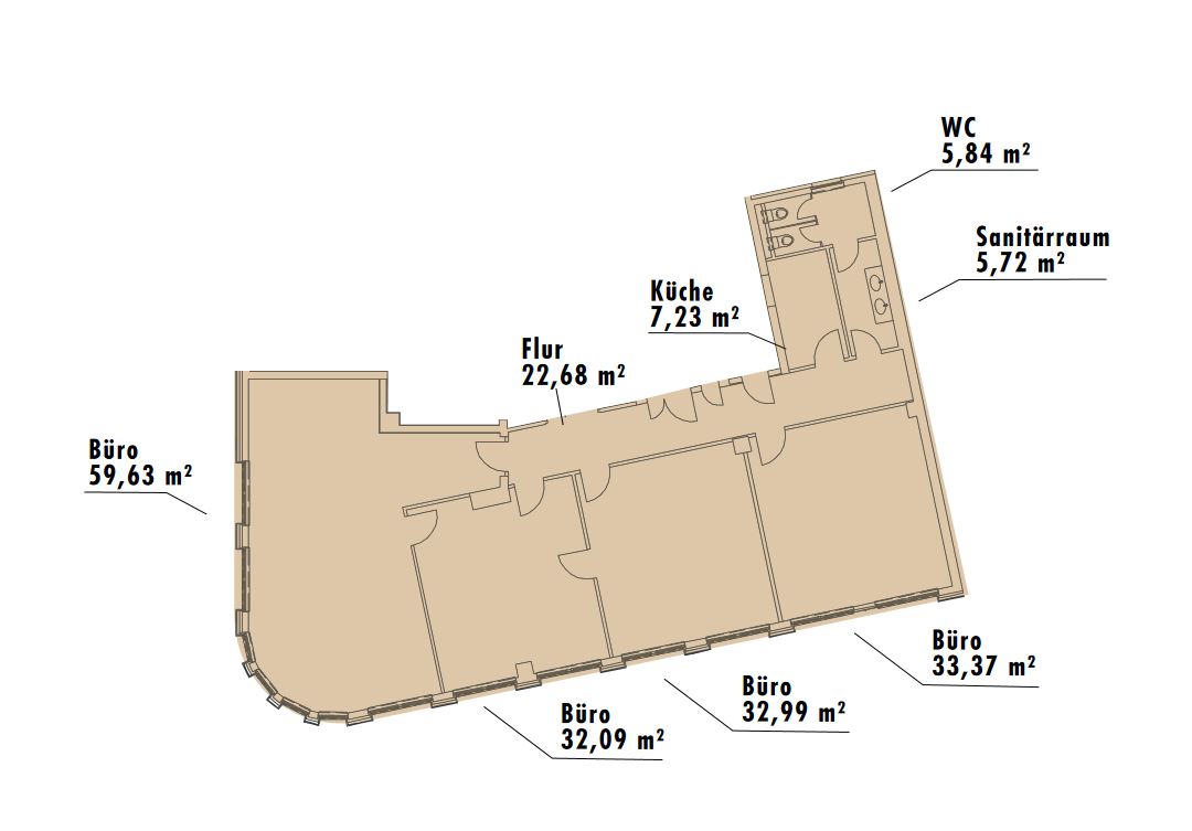 Brühl 67 5. OG 224 qm