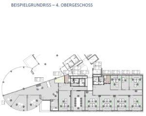 Grundriss 4.OG Muster 480