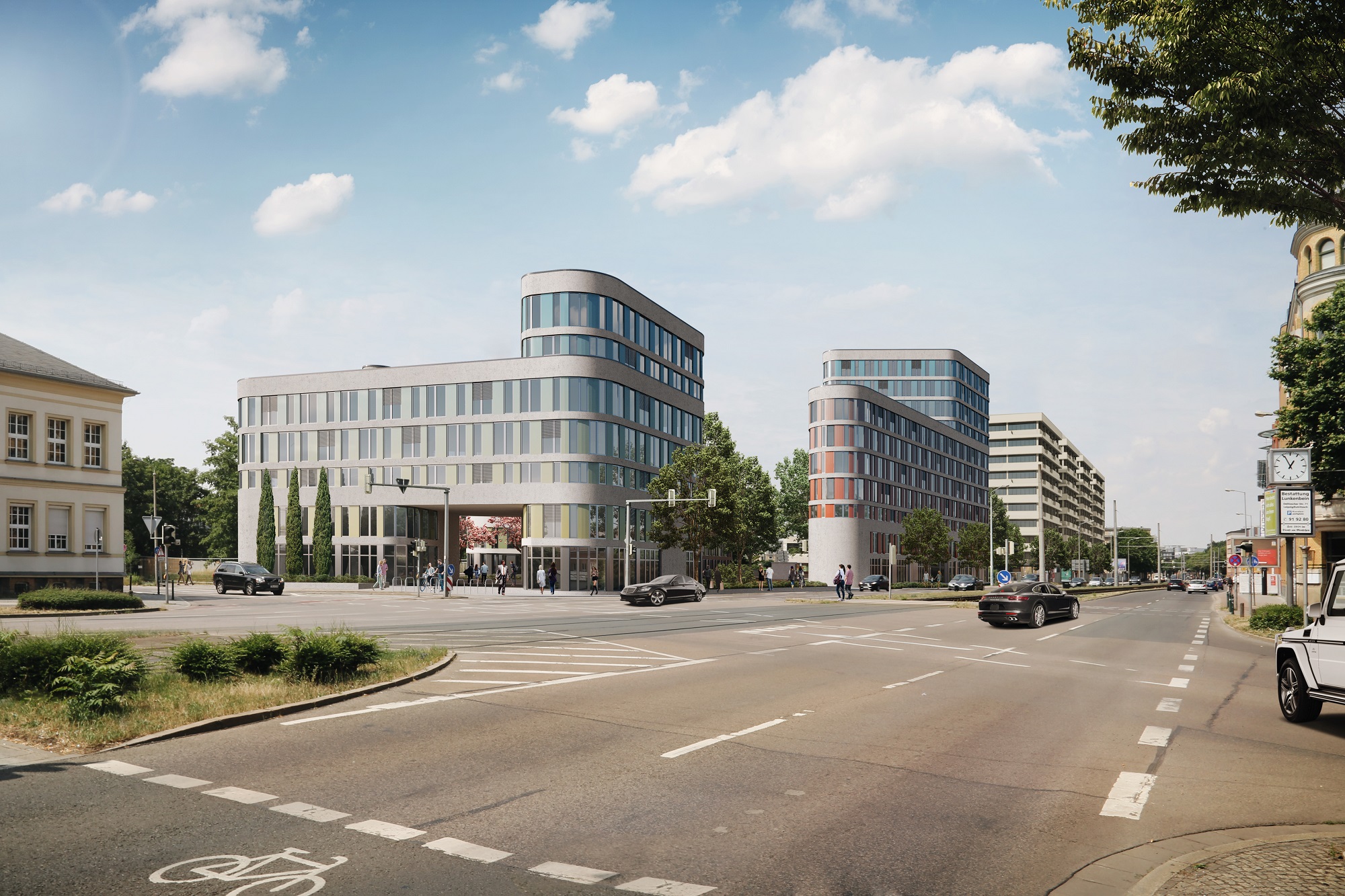 Ostforum_Strassenansicht Ostforum_Strassenansicht