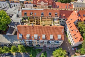 Luftansicht Barfüßer Straße