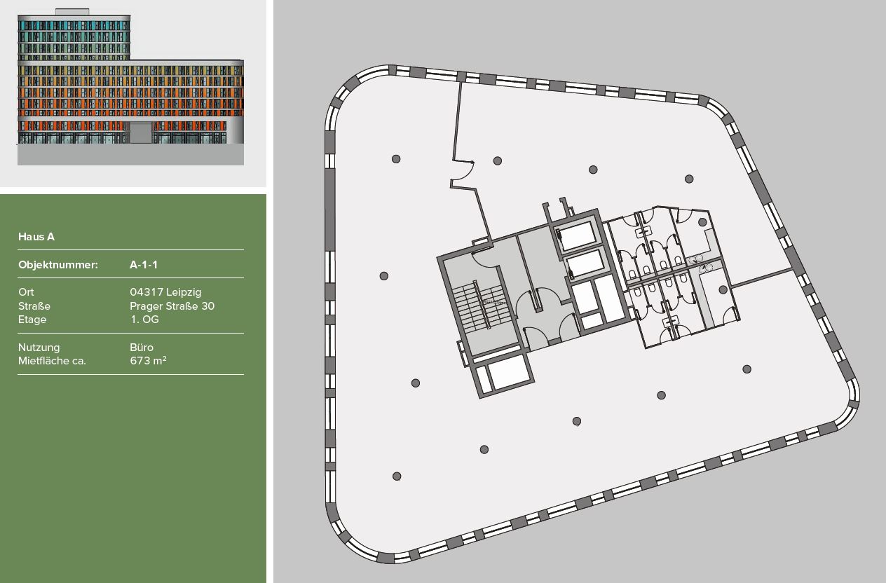 Haus A - 1.OG ca. 673 m²