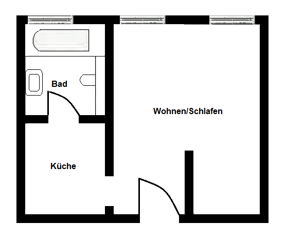 EG links hinten EG links hinten