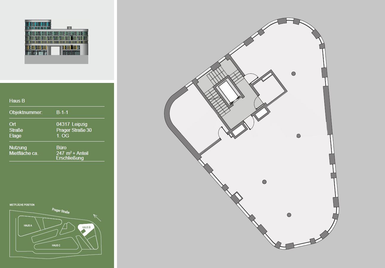 Haus B - 1.OG ca. 247 m²