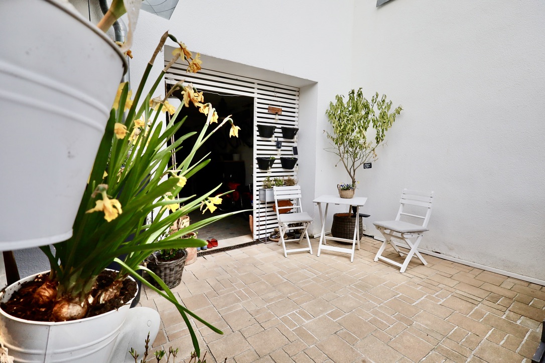 Blick in den Innenhof.