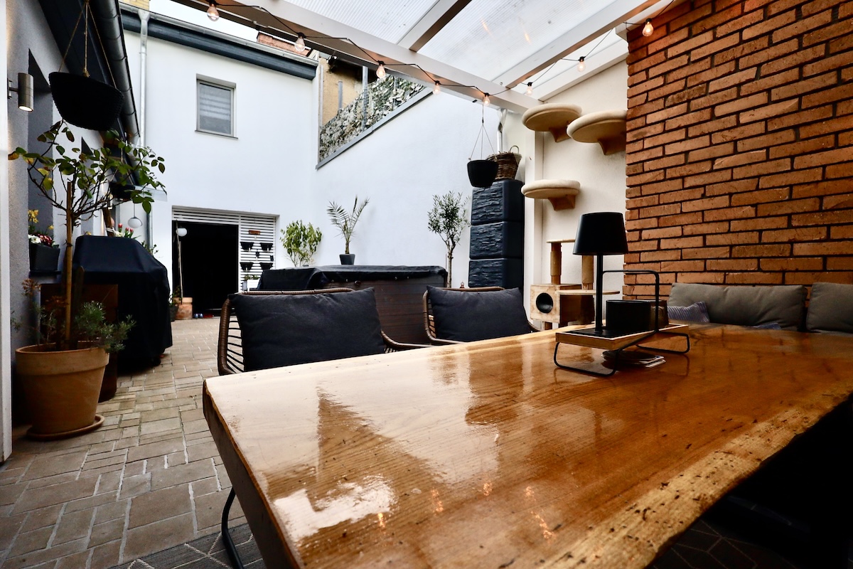 Blick in den Innenhof.