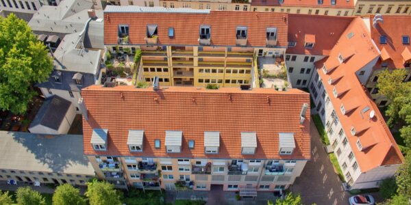 Luftansicht Barfüßer Straße