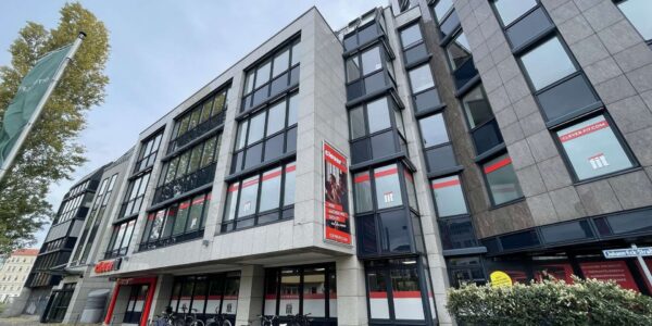 Ansicht Kohlgartenstraße 11-13 / Atriumstraße 1-3 / Johann-Eck-Straße 1