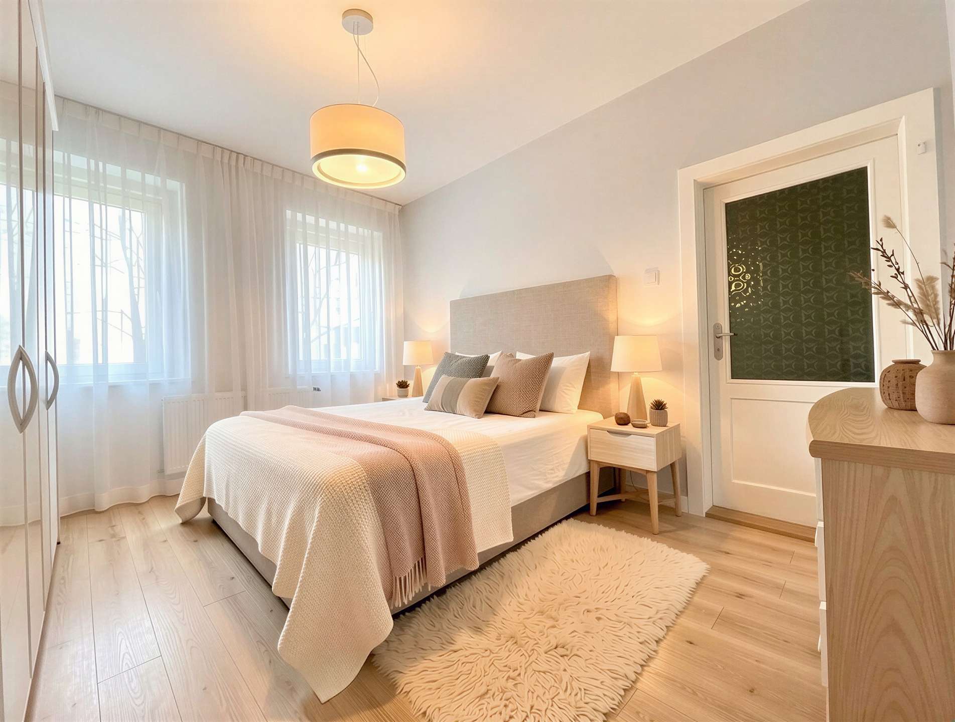 Schlafzimmer-Beispiel - (KI generiert)