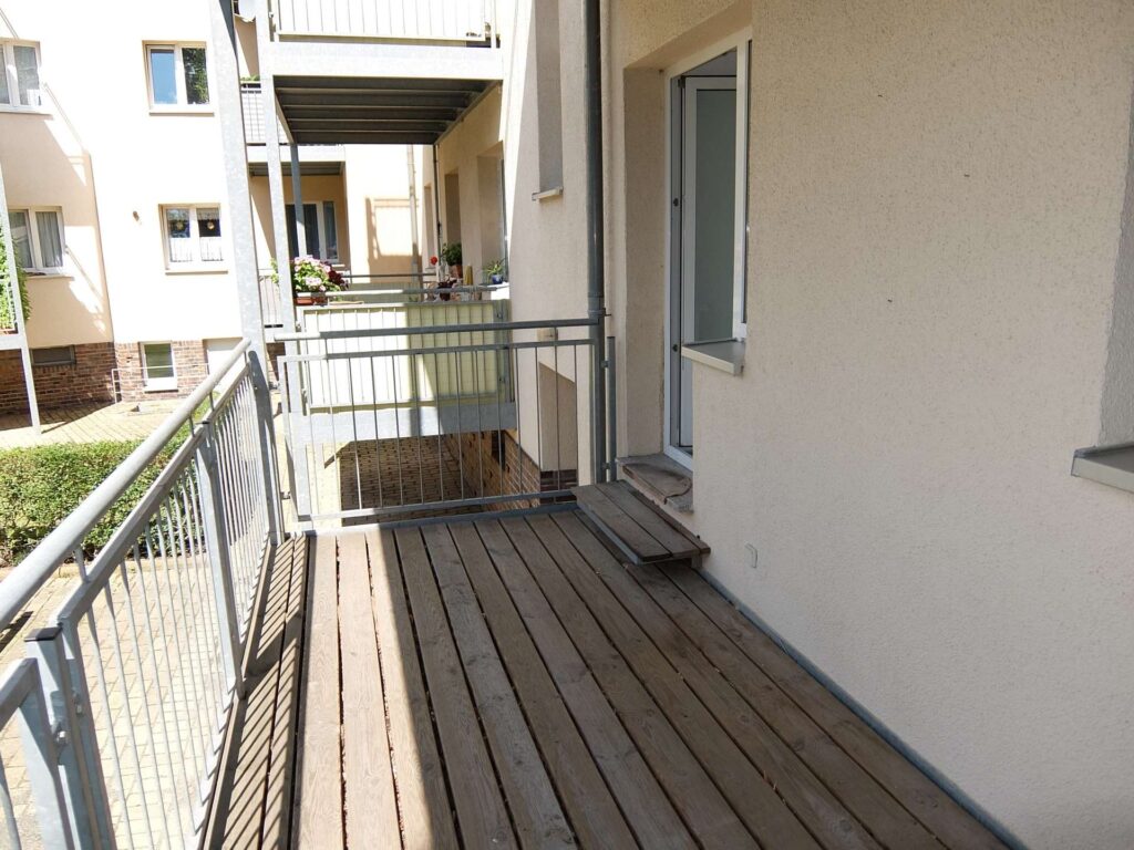 riesiger Balkon