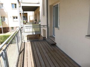 riesiger Balkon