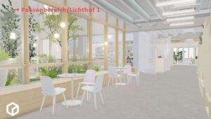 Pausenbereich Lichthof