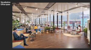 Visualisierung Büro