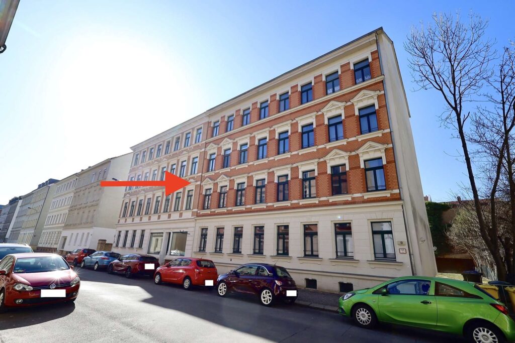 Hausansicht, Wohnungslage