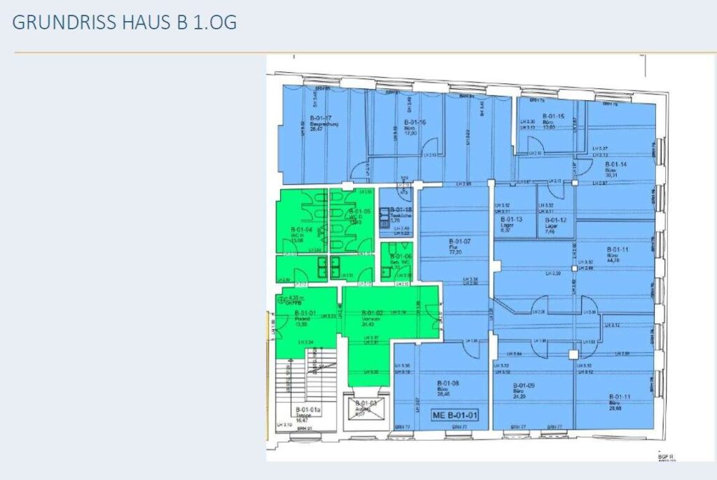 Haus B - 1. OG