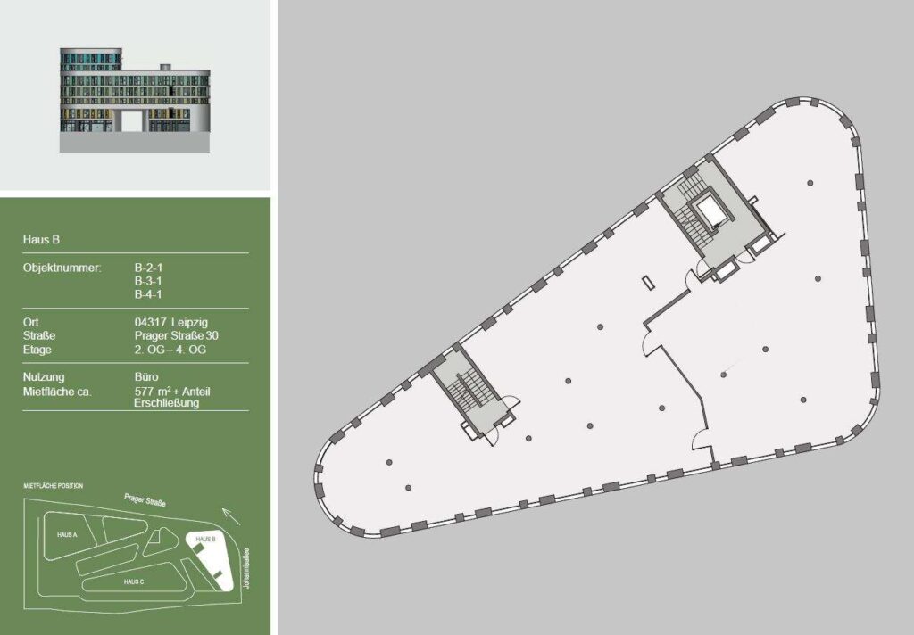 Haus B - 2.-4.OG ca. 577 m_