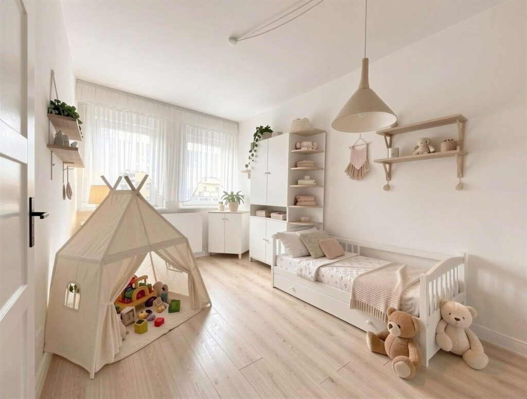 Kinderzimmer-Beispiel - (KI generiert)