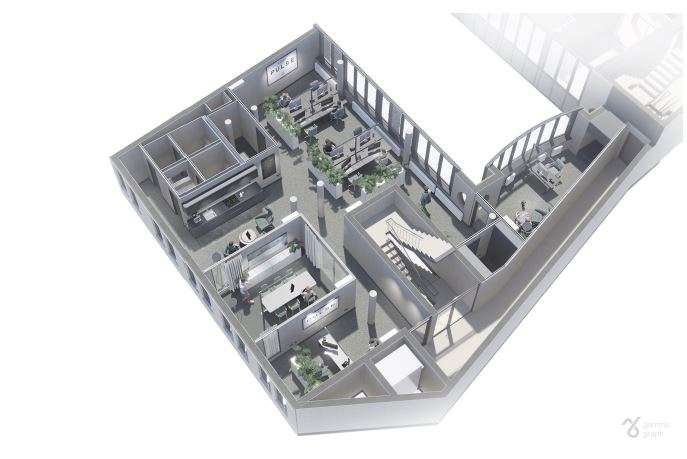 Visualisierung Hinterhaus