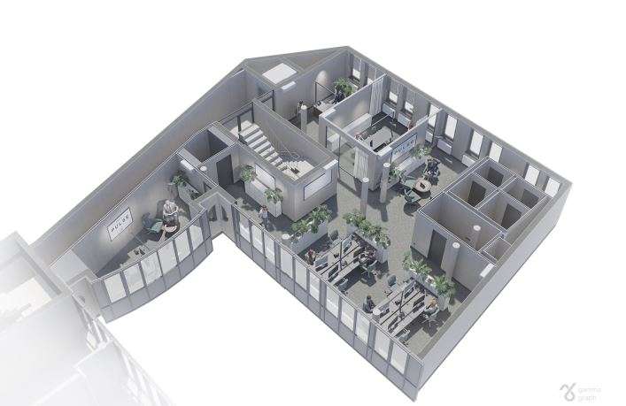 Visualisierung Hinterhaus