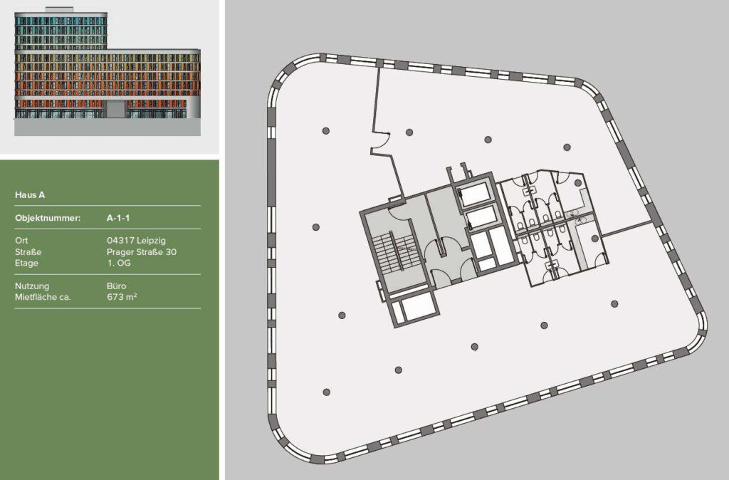 Haus A - 1.OG ca. 673 m²