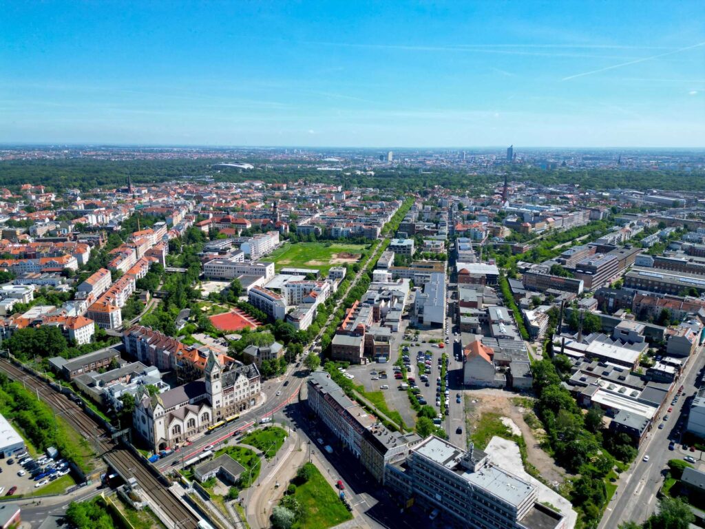 Blick Richtung Innenstadt