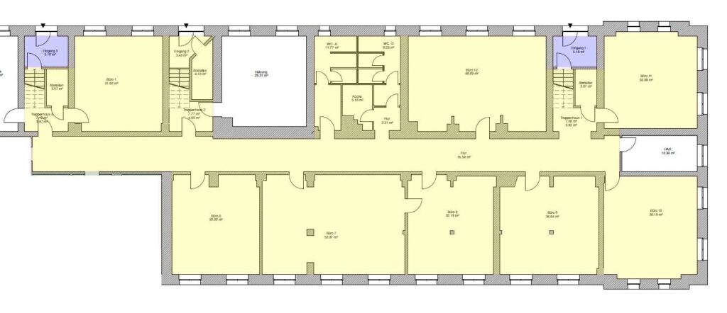Grundriss Souterrain