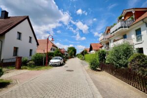Sehr ruhige Wohnlage in Einfamilienhaussiedlung.
