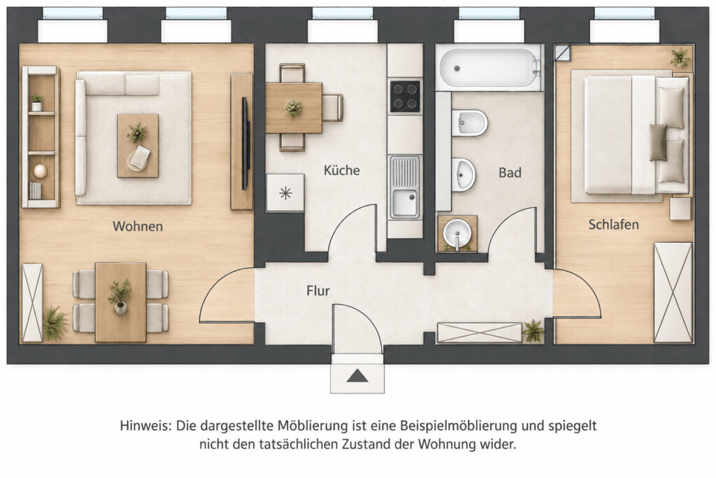 Grundriss 1.OG mitte