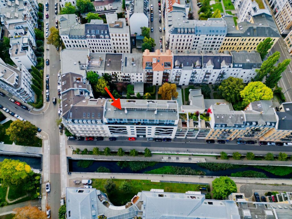 Ein Blick von oben.