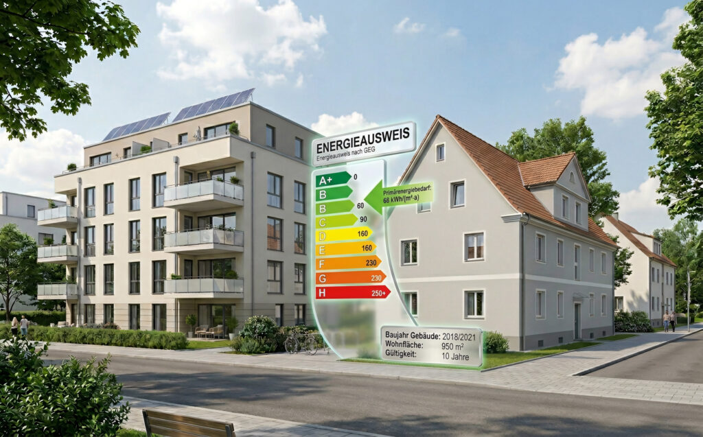 Energieausweis fuer Gebaeude nach GEG