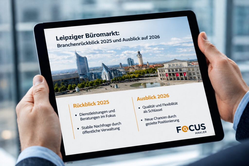 Rueckblick und Ausblic Bueromarkt leipzig